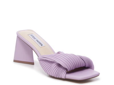 Steve Madden Women's Evela Heeled Sandal, Style#EVLA01S1, Size 6.5, Color Lilac