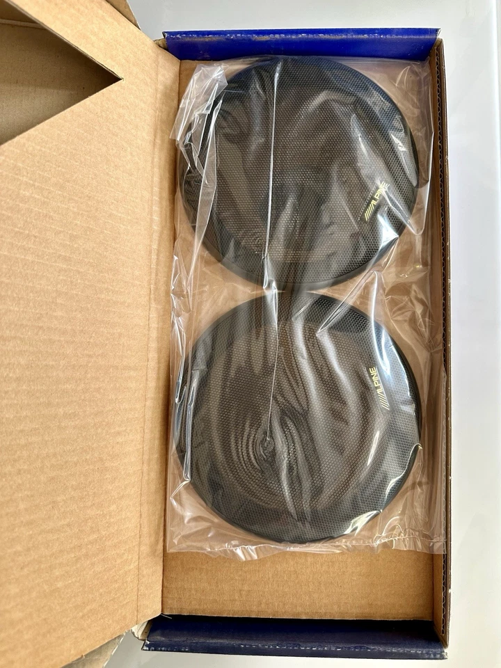 Alpine SXS-1357 2 Way Component 13cm 150w old school Car Speakers Car Audio - Image 2 of 4