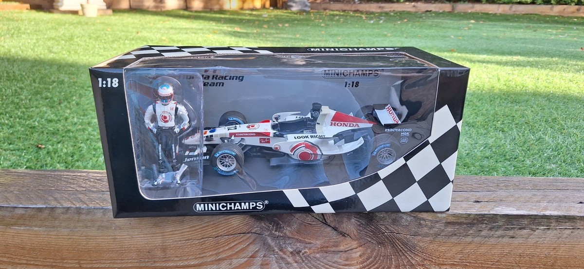 MINICHAMPS / F1 2006 HONDA RA106 - JENSON BUTTON - 1/18