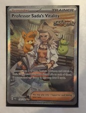 Professor Sada's Vitality 256/182 Paradox Rift Pokémon TCG NM/Mint Condition