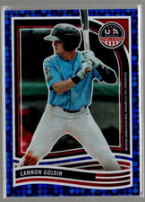 2024 USA Baseball Stars and Stripes Blue #186 Cannon Goldin /149