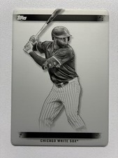 2024 Topps Inception Luis Robert Jr. Printing Plate 1/1 White Sox