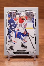 2025-26 O-Pee-Chee Base #313 Alexandre Carrier - Montreal Canadiens