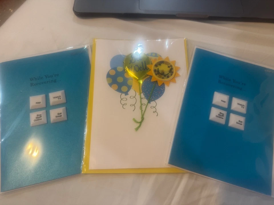 NEW Papyrus Lot of 12 Get Well, Thank You, and Sympathy Cards Mixed Assortment - Image 4 of 4