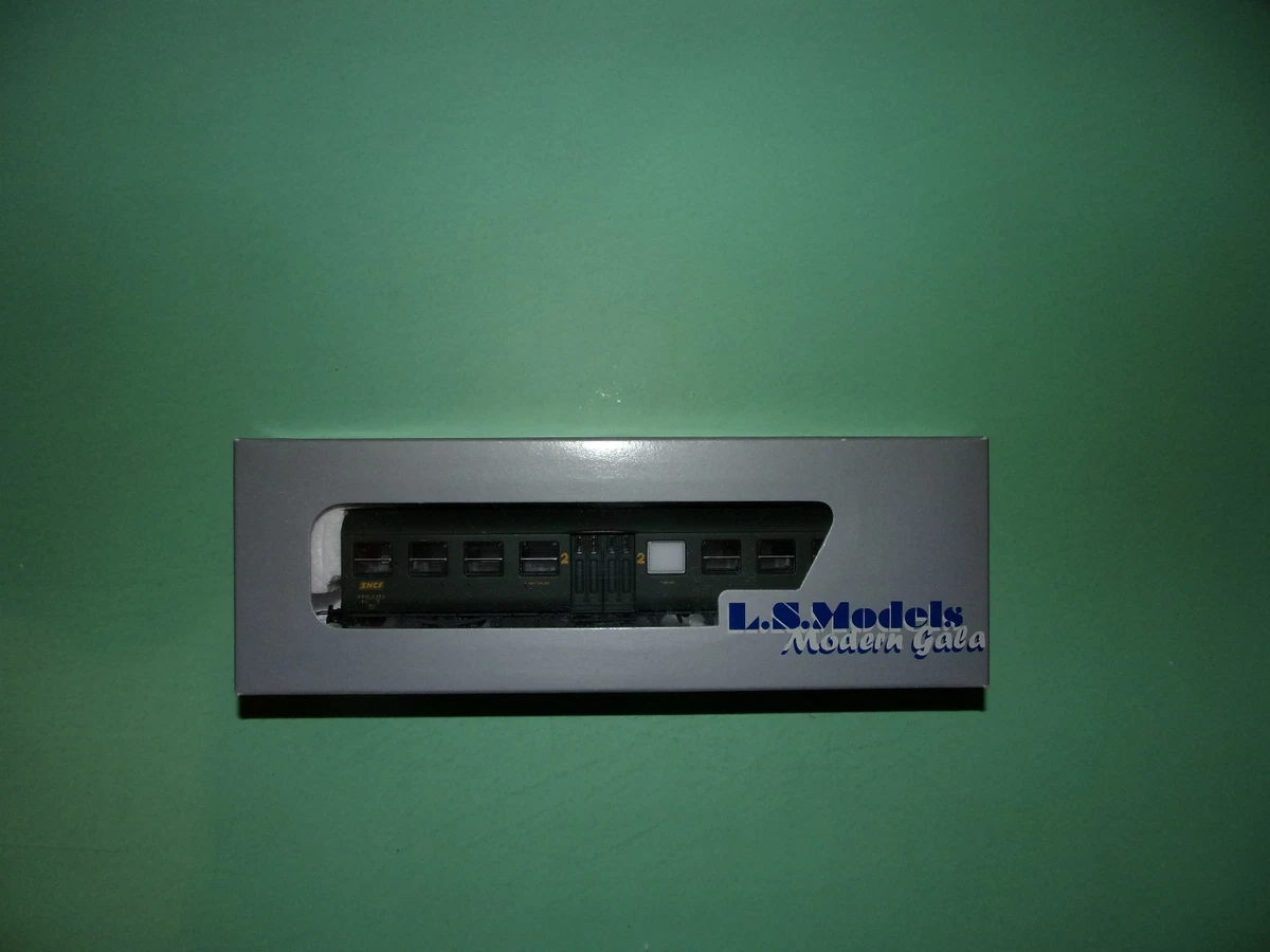 L.S. MODELS - Voiture USI B10t Livrée TER Rhônes-Alpes Ep. V SNCF Réf