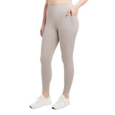 NWOT Danskin Women's M High-Waisted Tan Leggings Side pocket