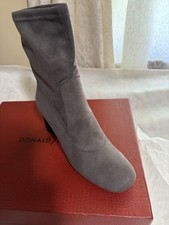Donald J Pliner Gisele 2 Women s Gray Stretch...