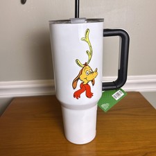 The Grinch Dr. Seuss White Max Stainless Steel Ultimate Christmas Tumbler, 40oz