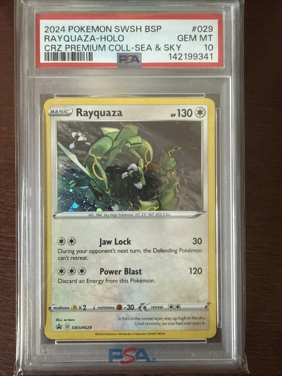Rayquaza Pokémon TCG Professional Sports Authenticator (PSA) Grade