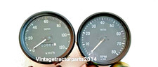Smiths Replikanzeiger Set 100 mm 0-120 KMH Tacho + 0-80 RPM Drehzahlmesser BB