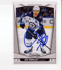 JOSH MORRISSEY autographed SIGNED '24/25 WINNIPEG JETS 