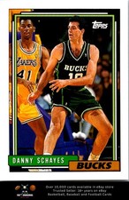 1992-93 Topps BASKETBALL #26 Danny Schayes