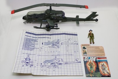 Bell X-1・GI.Joe テストパイロット「ライトスタッフ ビデオ付」 GI Joe Dragonfly XH-1 Helicopter 1983 w/ Wild Bill ARAH Vintage