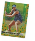 2024 Topps Chrome Tennis RC Alexandra Eala---Pineapple-----63/77
