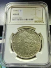 1900-S MORGAN DOLLAR NGC MS62