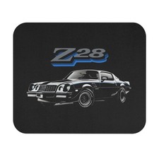 1978 Camaro Z28 Mouse Pad Classic Black Chevy Muscle Car Desk Mat