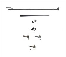 For 1987 1988 1989 1990 Jeep Wrangler Drag Link Tie Rod Rods Sleeve Track Bar