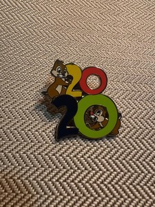 Disney Chip and Dale 2020 Number Pin