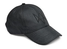 Watch Dogs Embroidered Fox Logo Black Baseball Cap Hat