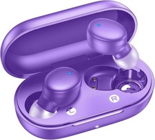 kurdene Wireless Earbuds Bluetooth 5.3 in Ear Buds Light Weight Purple