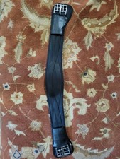 85cm/34"Centaur Crescent Black Dressage Girth With Gel