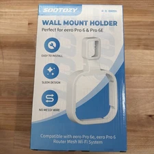 eero Pro 6e/6 Mesh Wi-Fi System, Outlet Wall Mount Bracket (New - 2 Brackets)