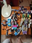 Vtg Transformers G1 and Megazord Lot Incomplete