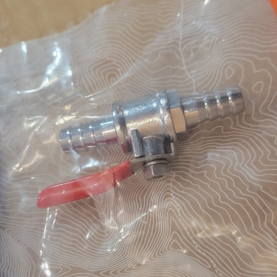 #ad SP1 UP 07001 2 Inline Fuel Gas Valve 3 8in Shut Off Petrol Petroleum Switch $17.95