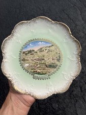 Wheellock China Watchmaker Jeweler Sheridan Round Up,Wyoming Souvenir Plate Wy