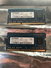 Elpida 8GB DDR3L Laptop RAM (2x4GB)  PC3L 12800S SODIMM Memory 