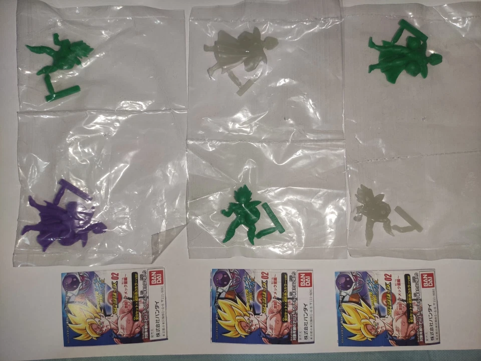 set 40 mini gashapon dragon ball kai SG 02 batalla en en planeta namek 2009 NEW - Imagen 3 de 4