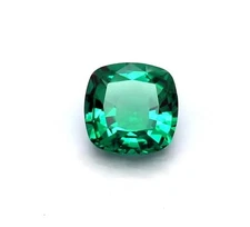 Emerald Cushion Cut Lab Grown Emerald 10x10 mm Loose Emerald For Jewelry Making 