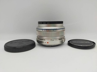 Olympus M.ZUIKO DIGITAL 17mm F1.8 Lens 17 f/1.8 NEW Silver OM