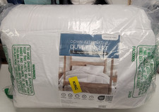 ienjoy home 100 Cotton Down Alternative king White Comforter
