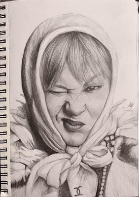 G-Dragon Zeichnungen Maßanfertigung Handarbeit A4