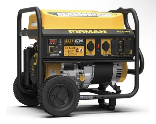 FIRMAN P06702 Gas Portable Generator 8350W Recoil Start 120/240V With CO Alert