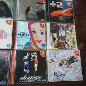 Sega Dreamcast Game Lot 24 Games Shenmue Sonic Adventure Soul Calibur Japan