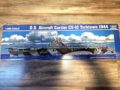 Trumpeter 05603 - 1:350 Flugzeugträger USS Yorktown CV-10 1944 - Neu