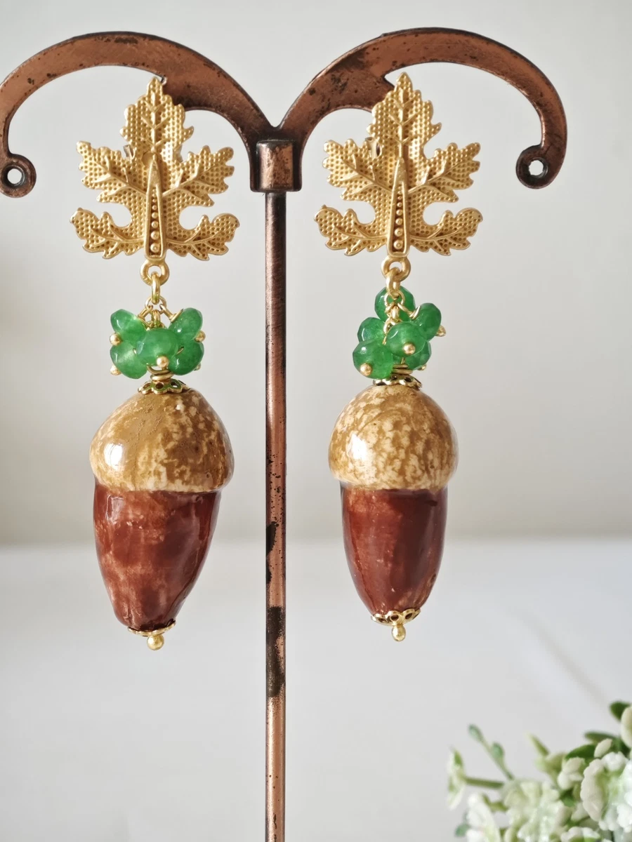 Anello in bronzo con pendenti di perle barocche naturali movibili | Federica Rossi Jewels