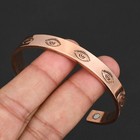 Eye Design Pure Copper Magnetic Pain Energy Therapy Bangle Jewelry CB-07-054 — photo 2
