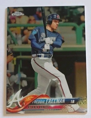 2018 Topps Chrome - Freddie Freeman #23