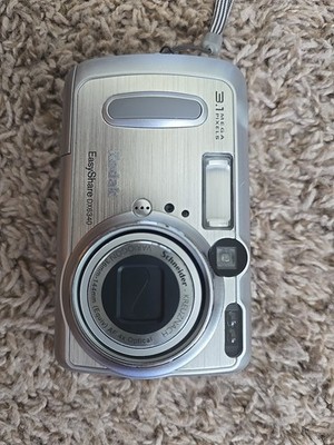 Kodak EasyShare DX6340 3.1MP Digital Camera Silver No Memory Card PARTS ONLY