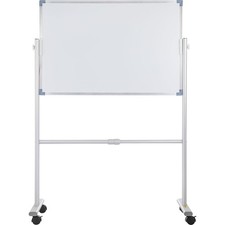 Mobile Magnetic Whiteboard, 36 x 24 Inch, Double Sided, 360 Degree Reversible Ro