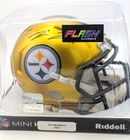 Pat Freiermuth Steelers Signed Flash Mini Helmet BAS Authentic