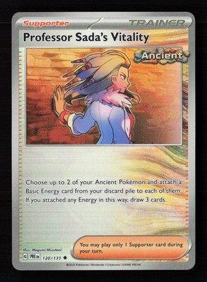 Professor Sada's Vitality (Poke Ball) 120/131 Holo SV: Prismatic Evolutions LP