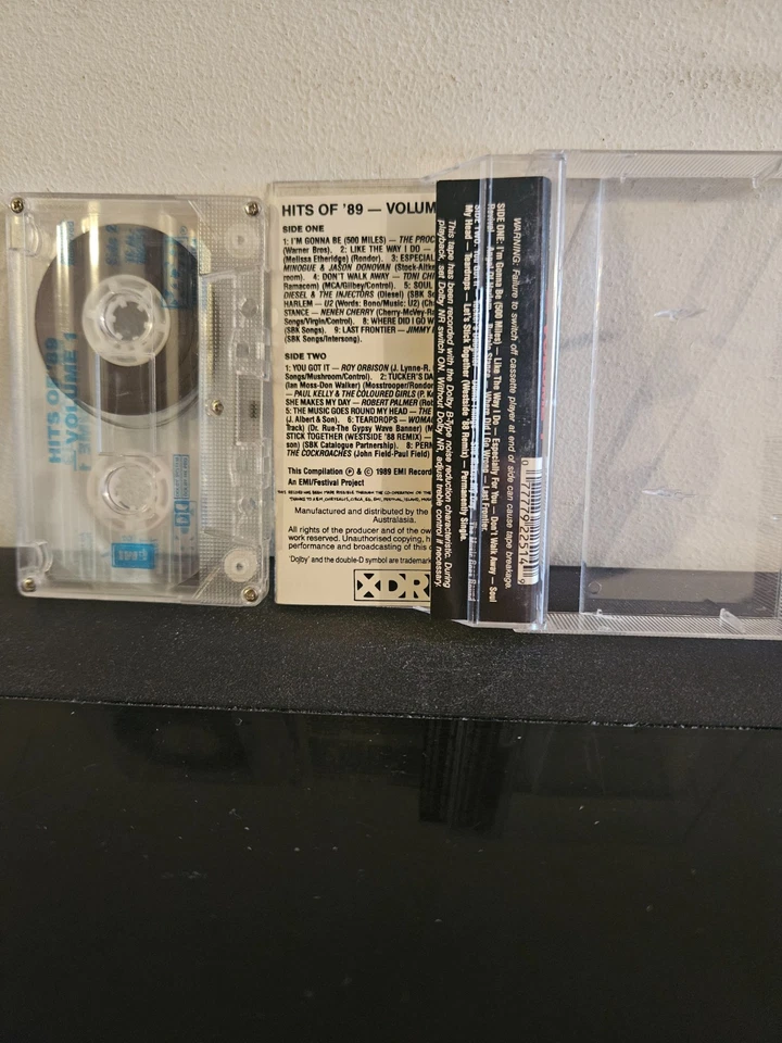 HITS OF '89 VOLUME 1 Various Artists 1989 +1 CASSETTE TAPE POP ROCK THE SAINTS - Image 3 of 4