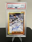 2025 Topps Series 1 - 1990 Topps Baseball Autographs Paul Skenes PSA 10