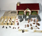 Vintage 50’s Marx Tin Litho The Pet Shop W Accessories & Instructions Excellent