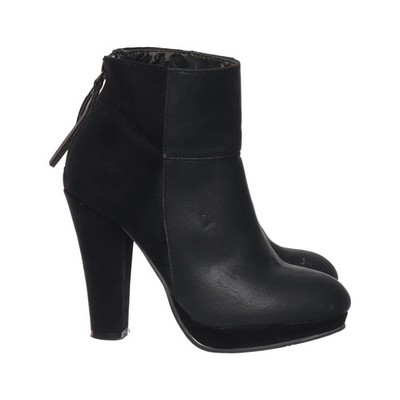 Bianco, Stiefeletten, Größe: 36, Schwarz, Damen #PpJ