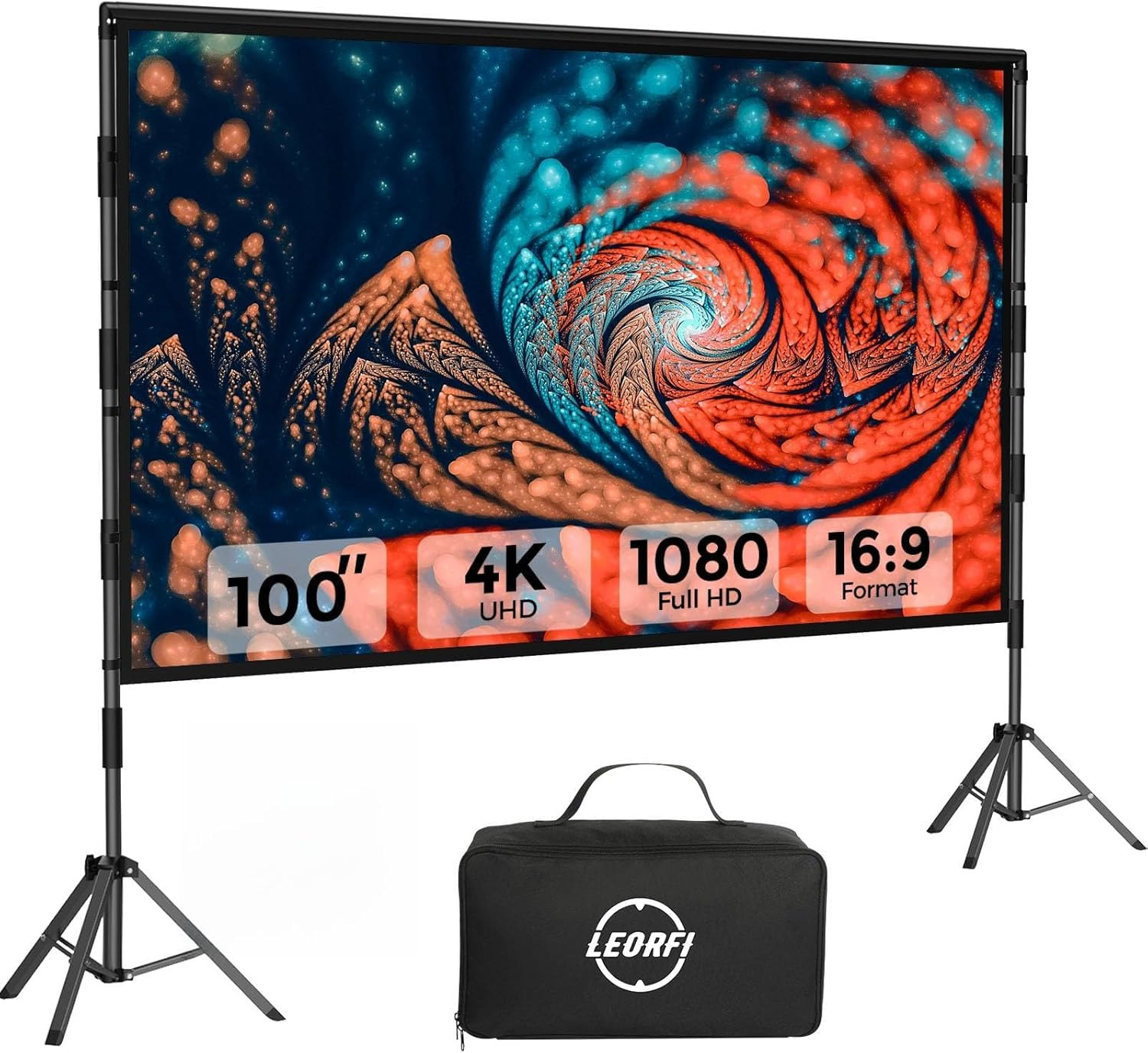 Schermo Proiezione 100 Pollici 16:9 | Home Cinema e Eventi Outdoor